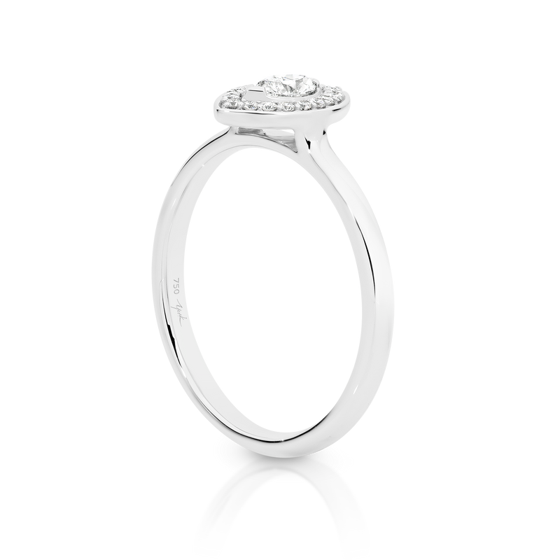 Marquise Diamond Halo Ring