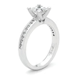 Passion8 Princess Cut Diamond Engagement Ring