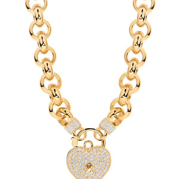 Padlock deals necklace australia