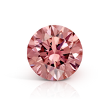 Pink Diamond Round Brilliant Cut 0.11ct 4PR/VS2 Argyle Mined Diamond