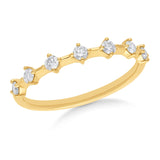 Claw Set Diamond Wedding Ring