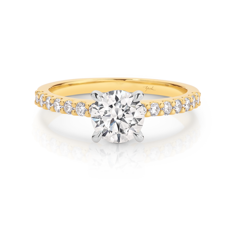 Angel online engagement ring