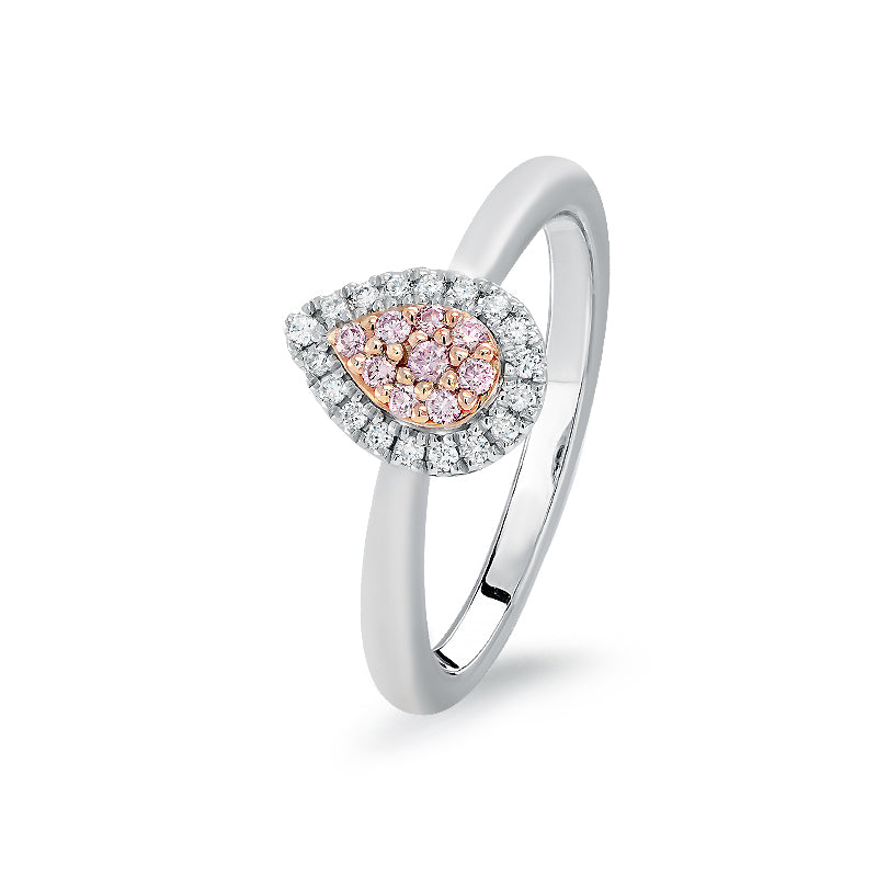 Blush Talullah Pink & White Diamond Ring