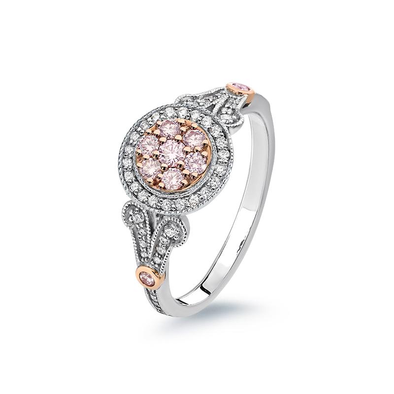 Blush Matilda Argyle Mined Diamond Ring