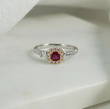 Ruby & Diamond Dress Ring