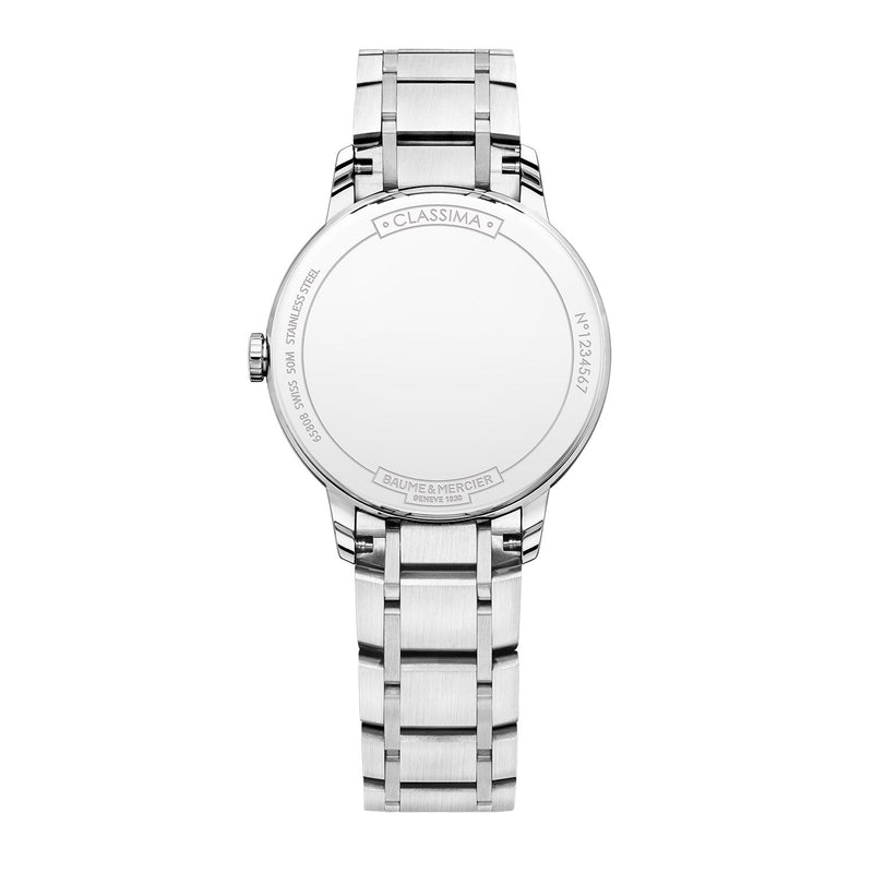 Baume & Mercier Classima Quartz, Date Display, Diamond Set Women's Watch 31mm
