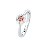 Pink Kimberley Petite Peony Pink Diamond Ring