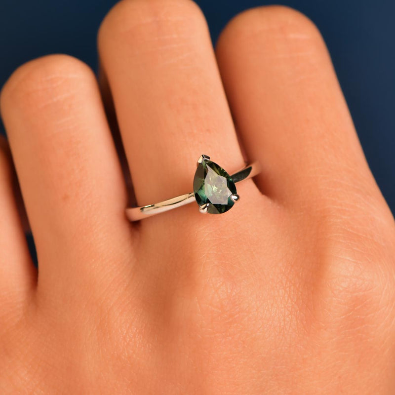 'Maira' Australian Parti Sapphire Ring