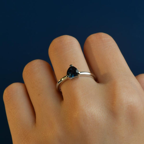 'Maira' Australian Blue Sapphire Ring