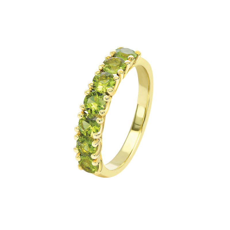 'Joan' Australian Green Sapphire Ring