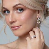 Heliodor & Diamond Fancy Drop Earrings