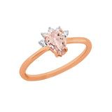 Morganite & Diamond Dress Ring